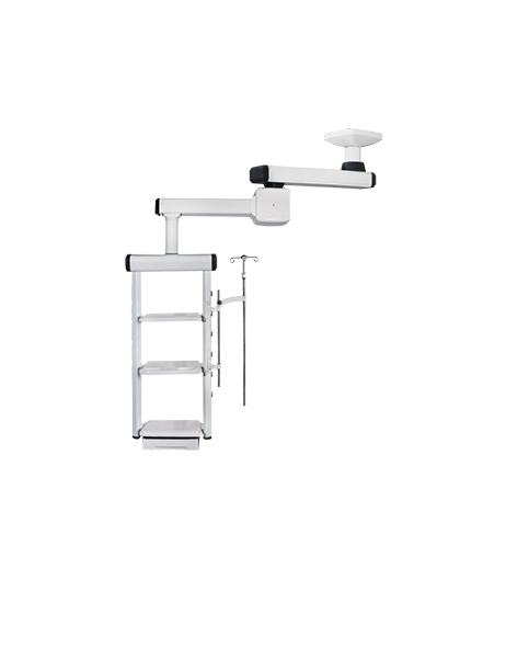 双臂电动腔镜塔