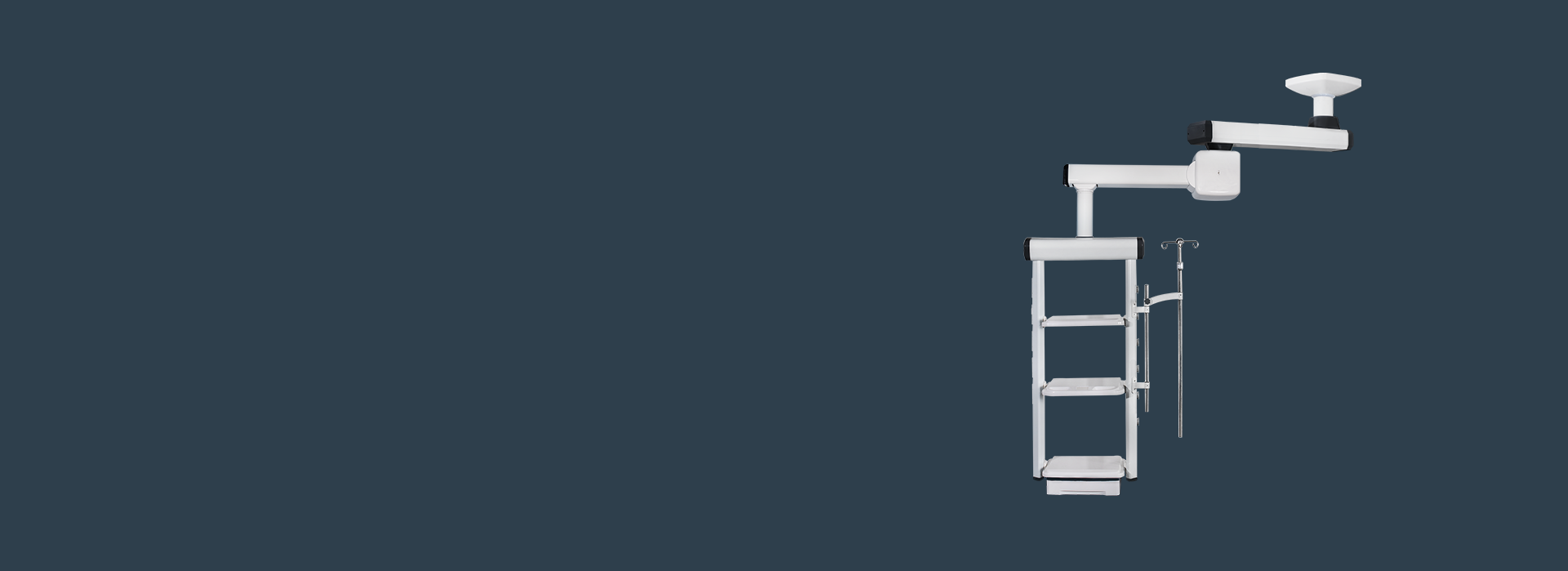 双臂电动腔镜塔