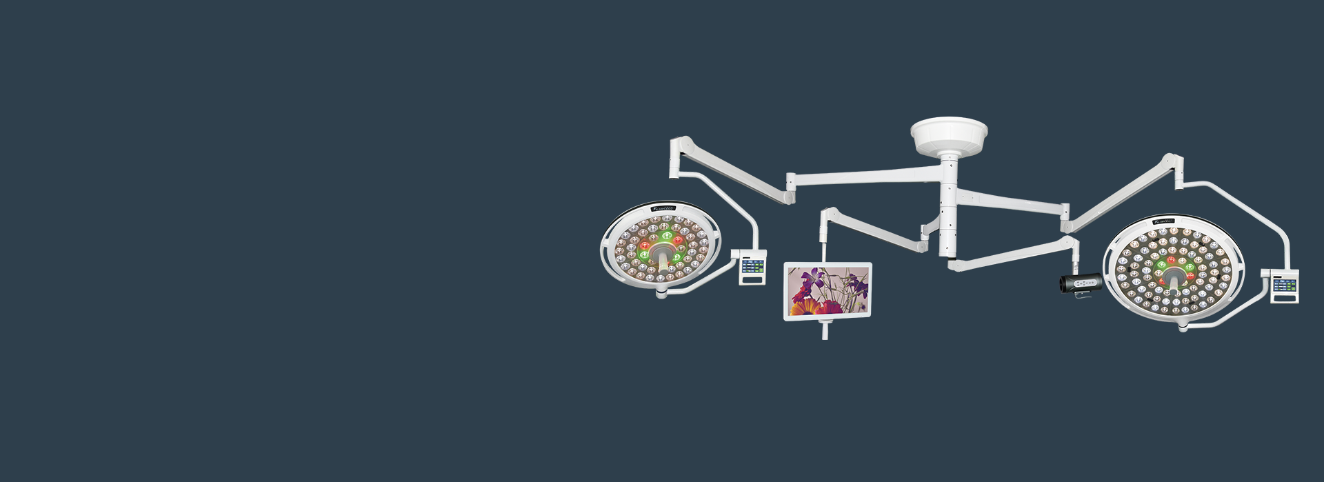 外置摄像手术无影灯