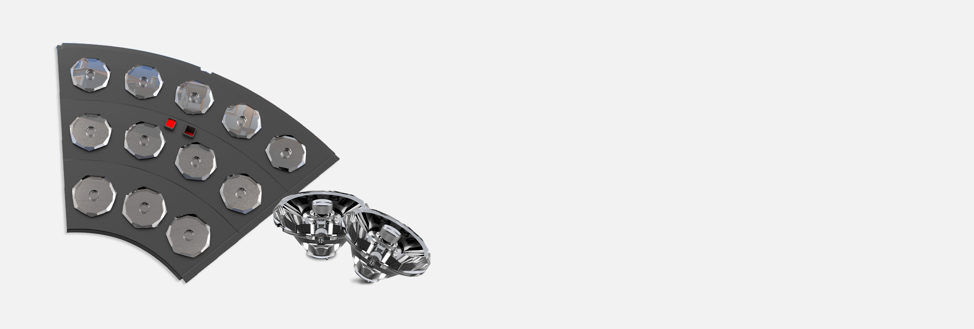 全新钻面透镜设计