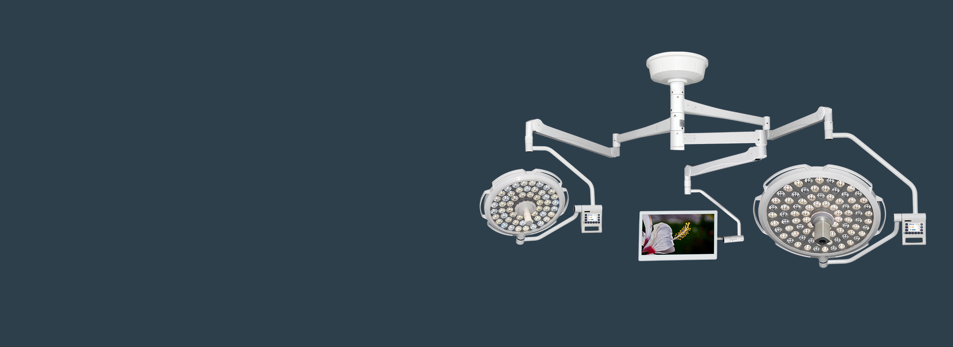 中置摄像手术无影灯